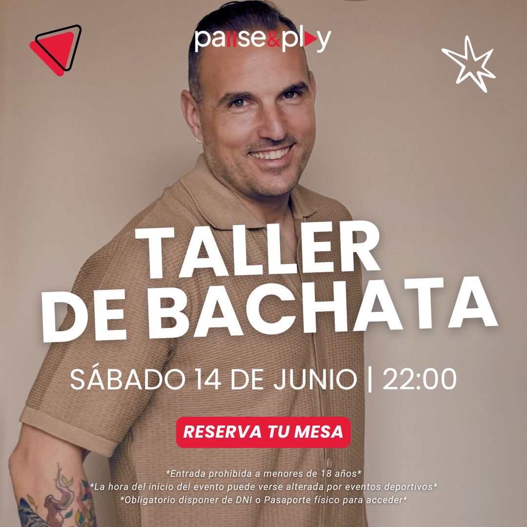 Taller de bachata con Jose Manuel Sentimiento