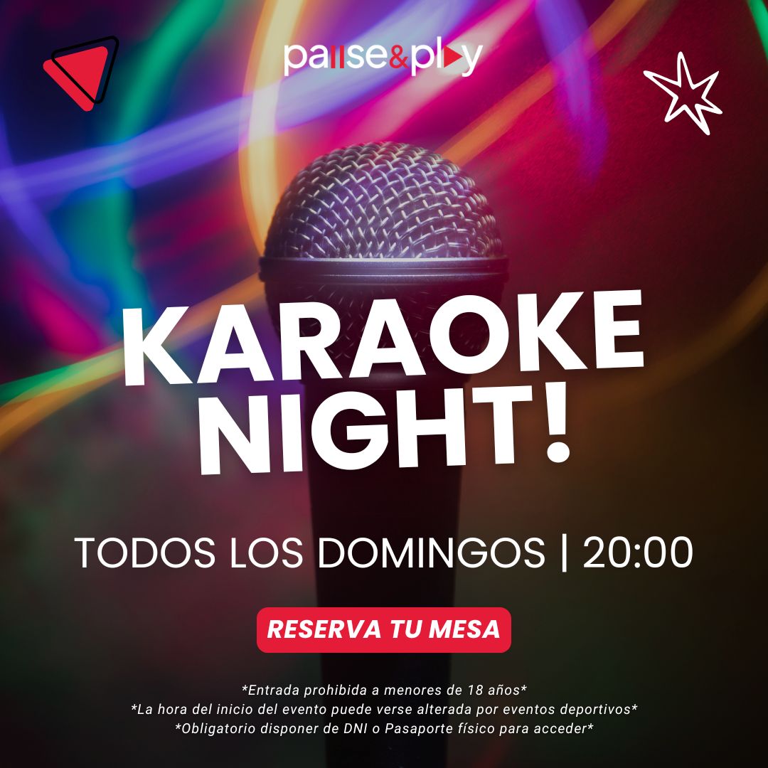 Domingos: Karaoke Night!