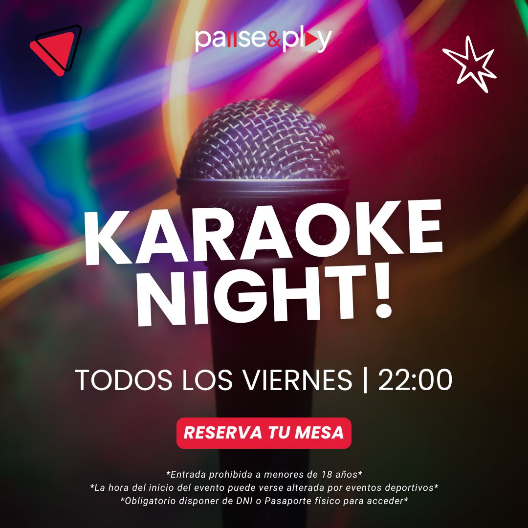 Viernes: Karaoke Night!