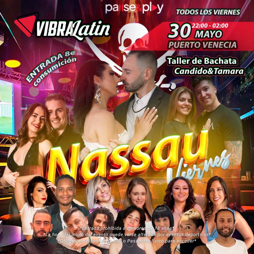 Taller de bachata con Candido y Tamara