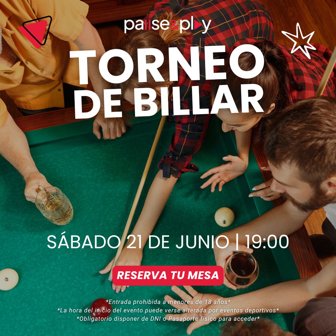 Torneo de Billar