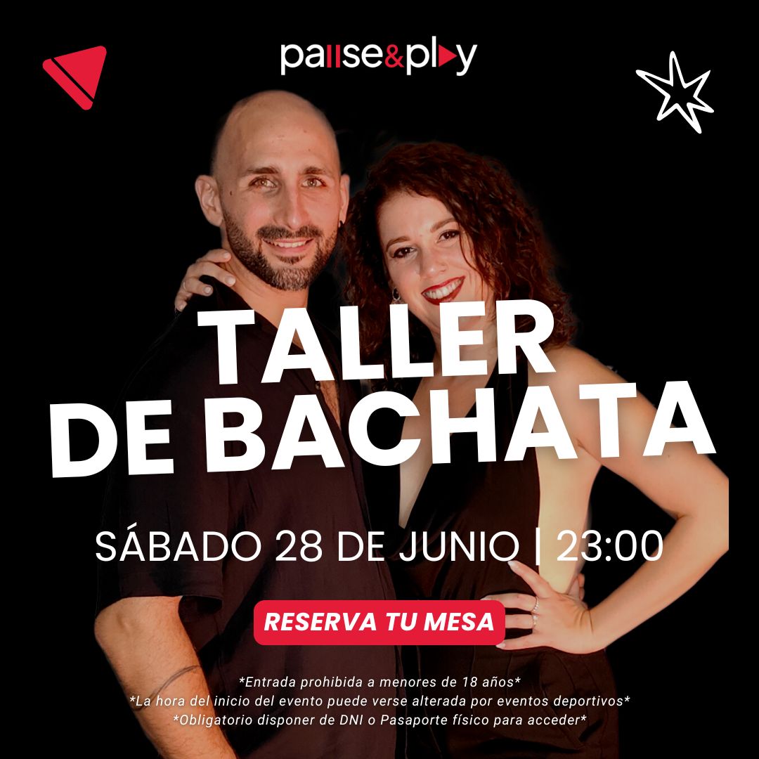 Taller de Bachata con Alberto y Vanesa