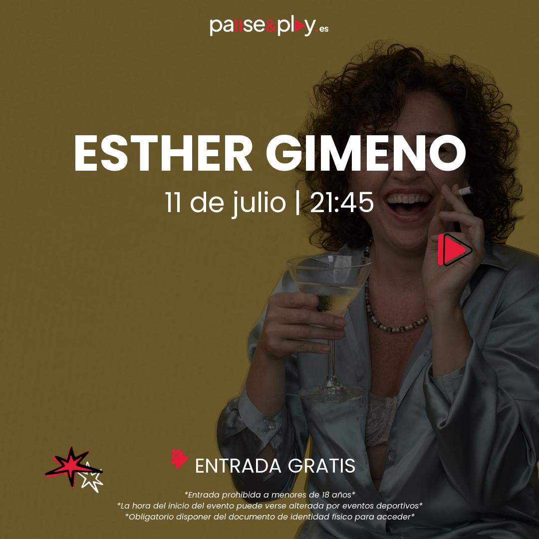 Monólogo de Esther Gimeno