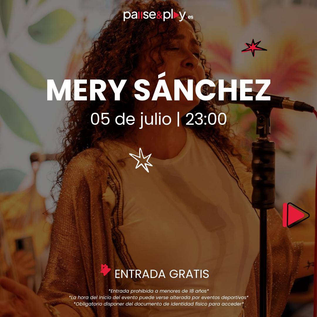 Concierto de Mery Sánchez
